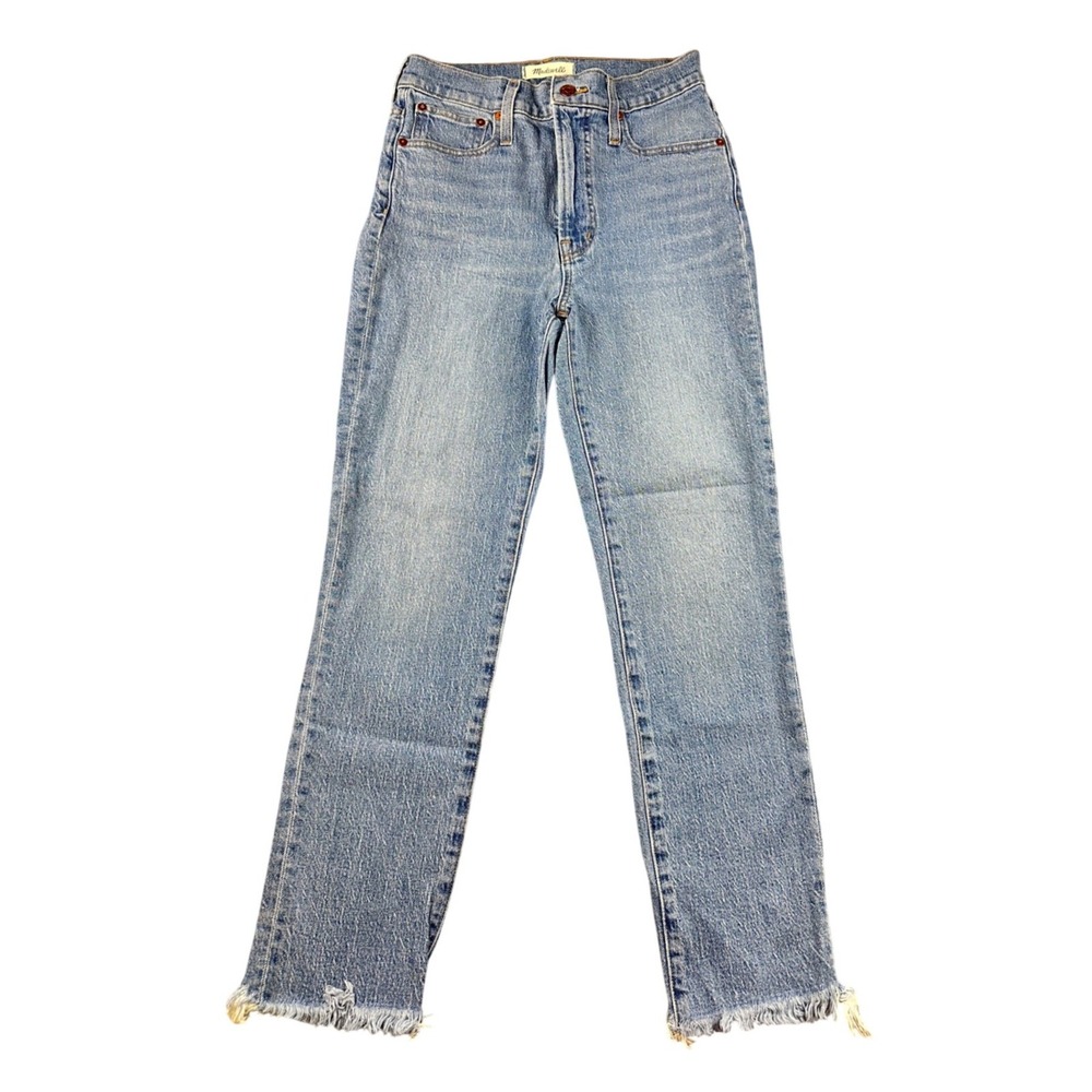 Madewell Jeans Women 27 Blue The Perfect Vintage USA Made Cotton Blend Western